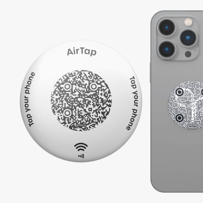 AirTap Digital Contact Sharing Stickers NFC